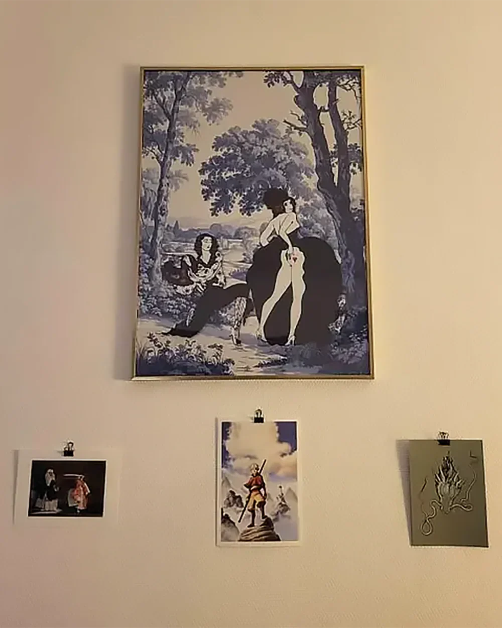 A review image from a customer of a printed poster.