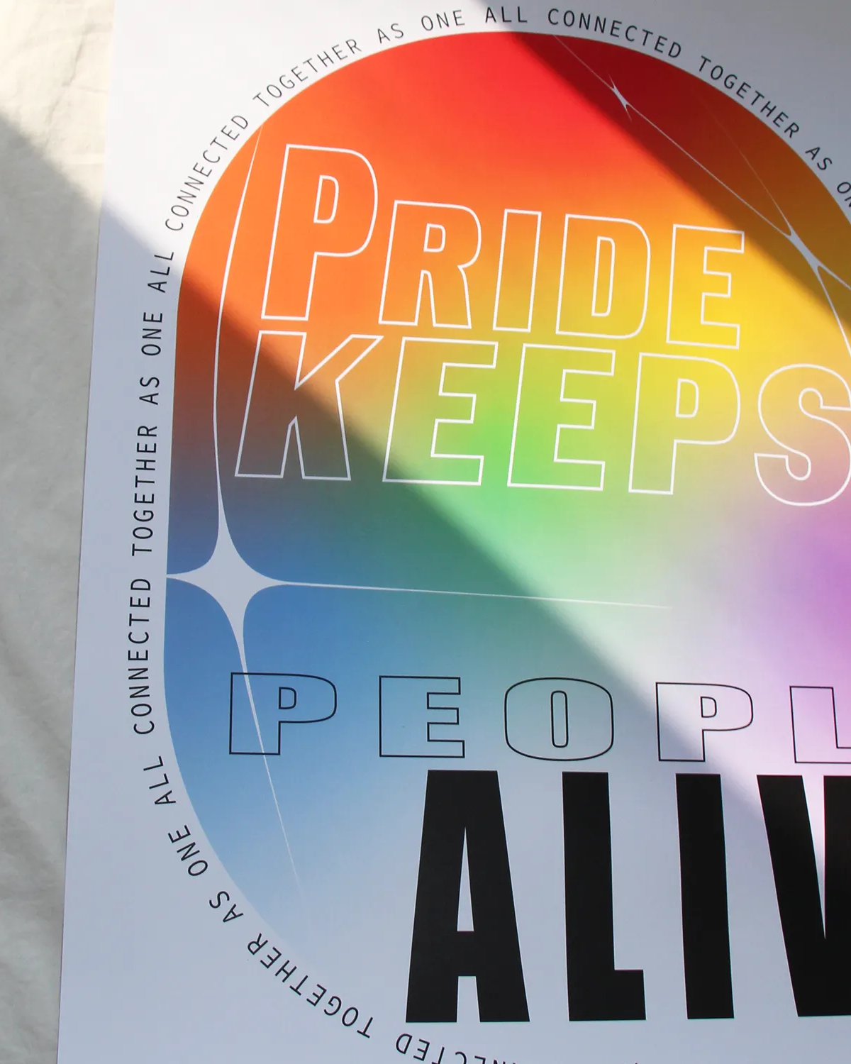 Review image of a pride print.