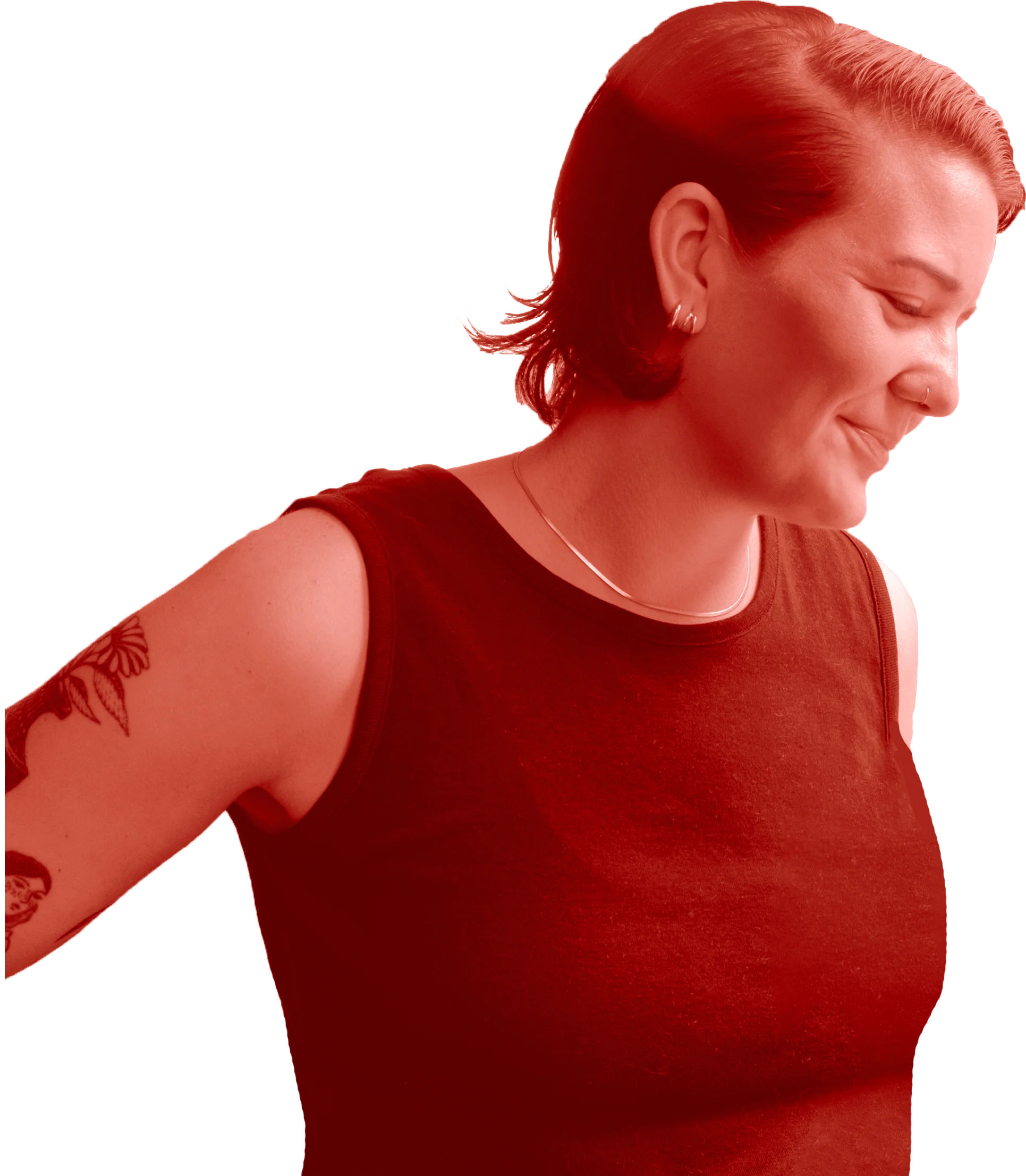 A picture of the creator of QueerWall, Amelia.