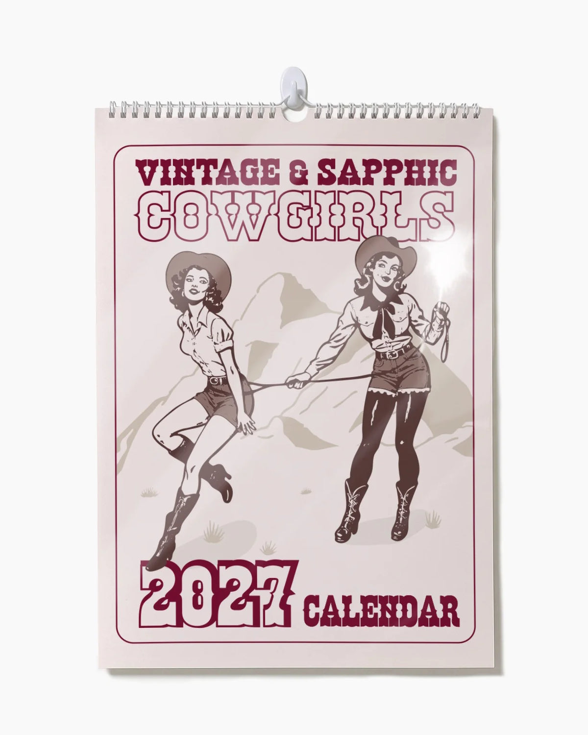 A lesbian cowgirls calendar 2027.