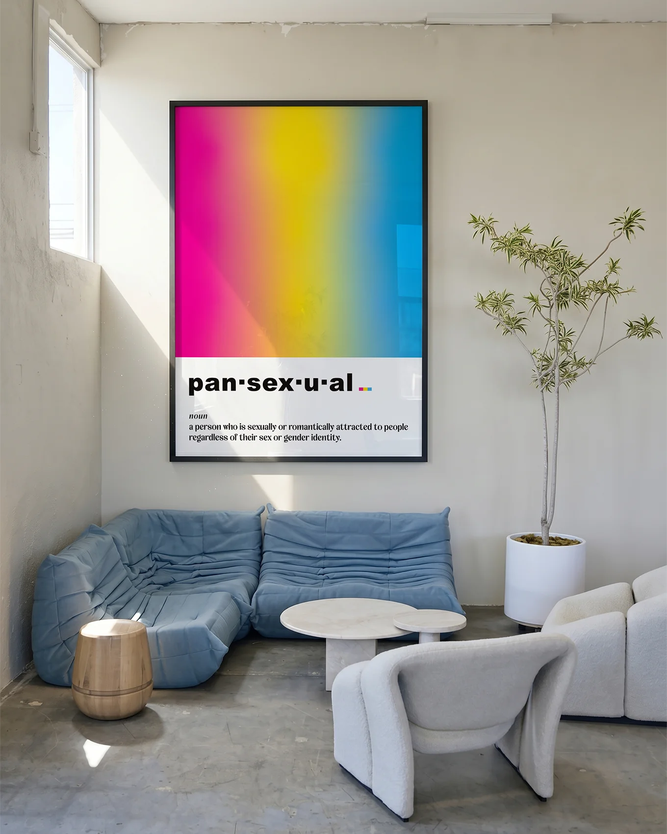 A pansexual poster.