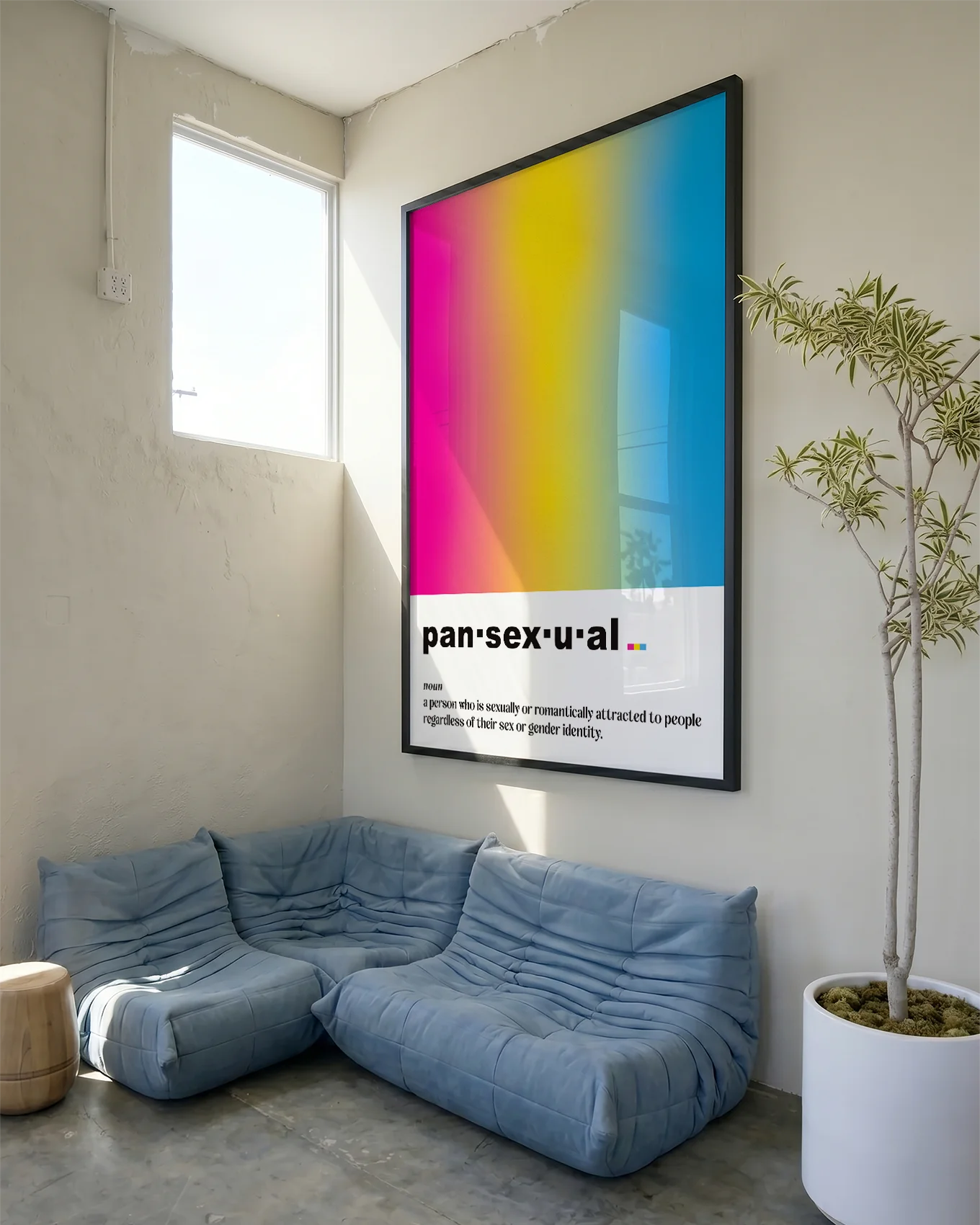 A pansexual poster.