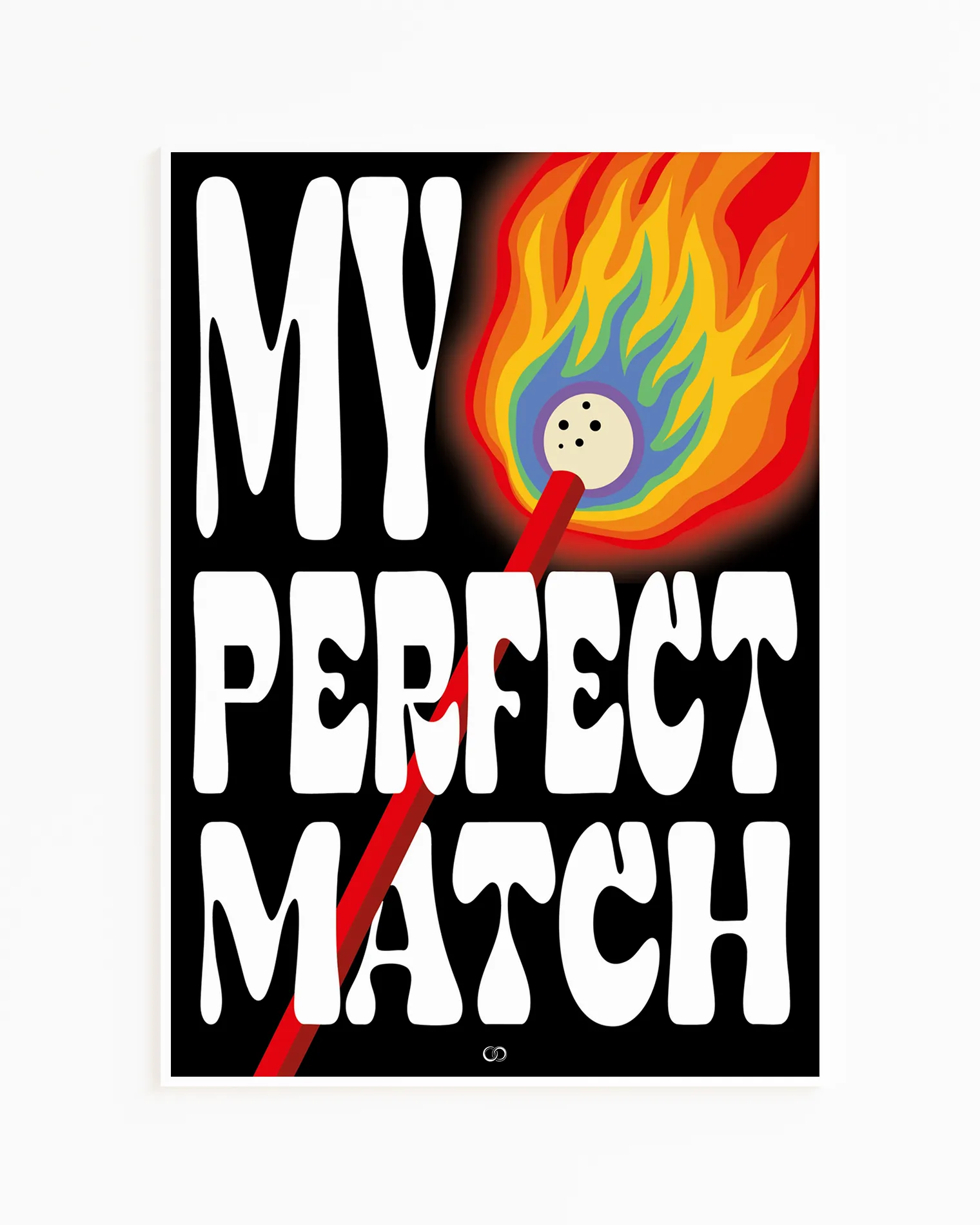 A poster with text 'My Perfect Match'.